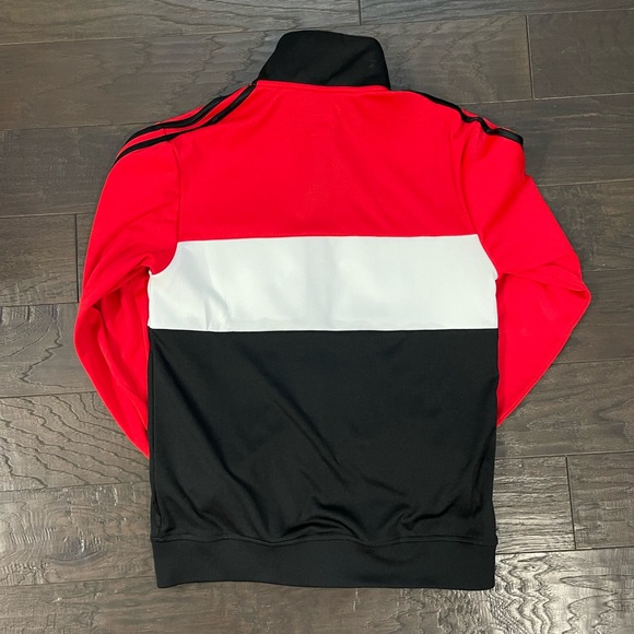 Adidas NBA Chicago Bulls Zip Up Sweatshirt/Jacket Size Men’s Small Retro Vibes! - Picture 8 of 8